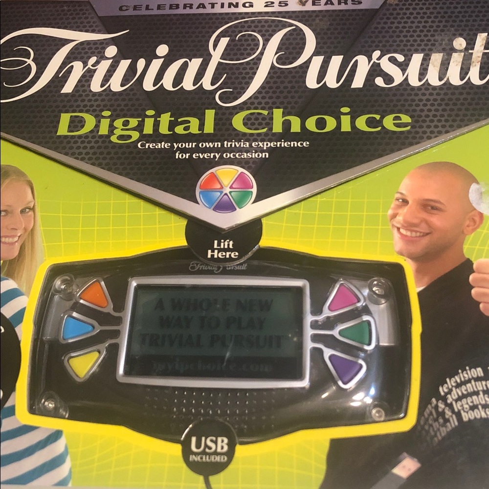 Trivial Pursuit Digital Choice Board Game